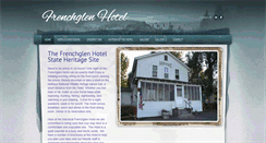 Desktop Screenshot of frenchglenhotel.com