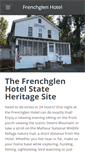 Mobile Screenshot of frenchglenhotel.com